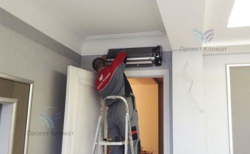 Установка мульти сплит на 2 блока